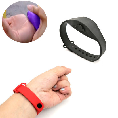 Hand Sanitizer Disinfectant Silicone Bracelet