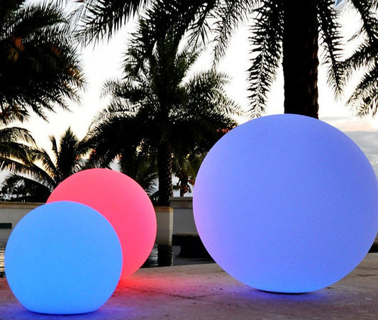 Luminous Ball Lamp Outdoor Colorful Waterproof Decoration