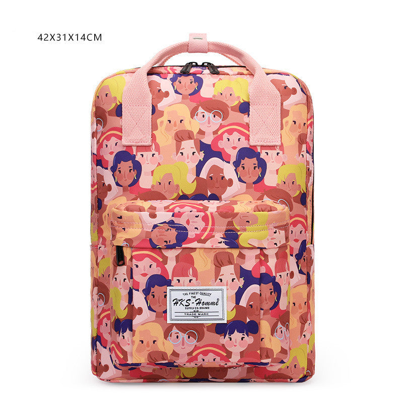 Printed Backpack For Women Computer Backpack For Men