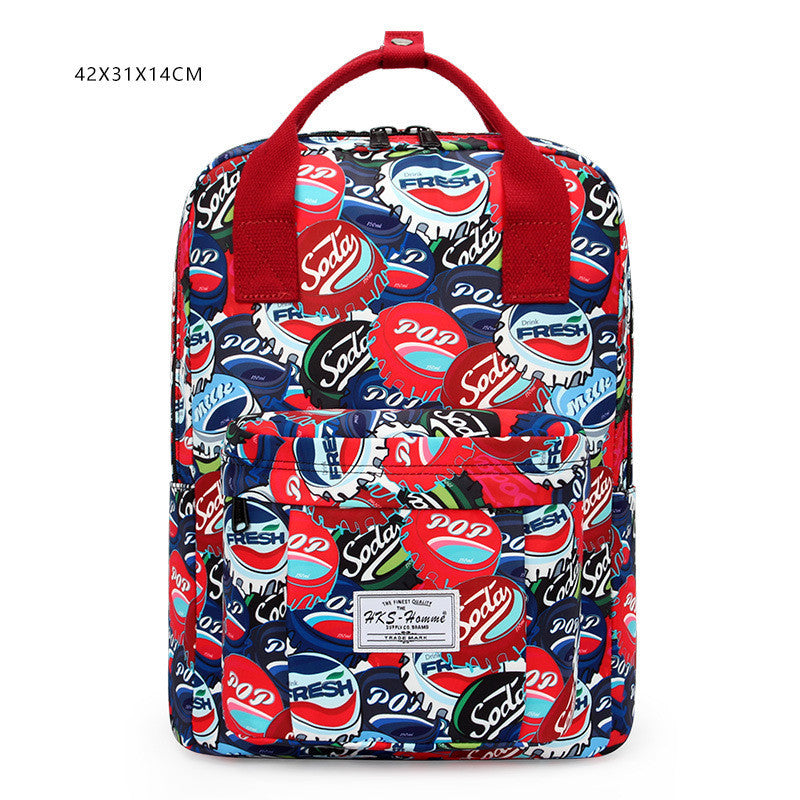 Printed Backpack For Women Computer Backpack For Men