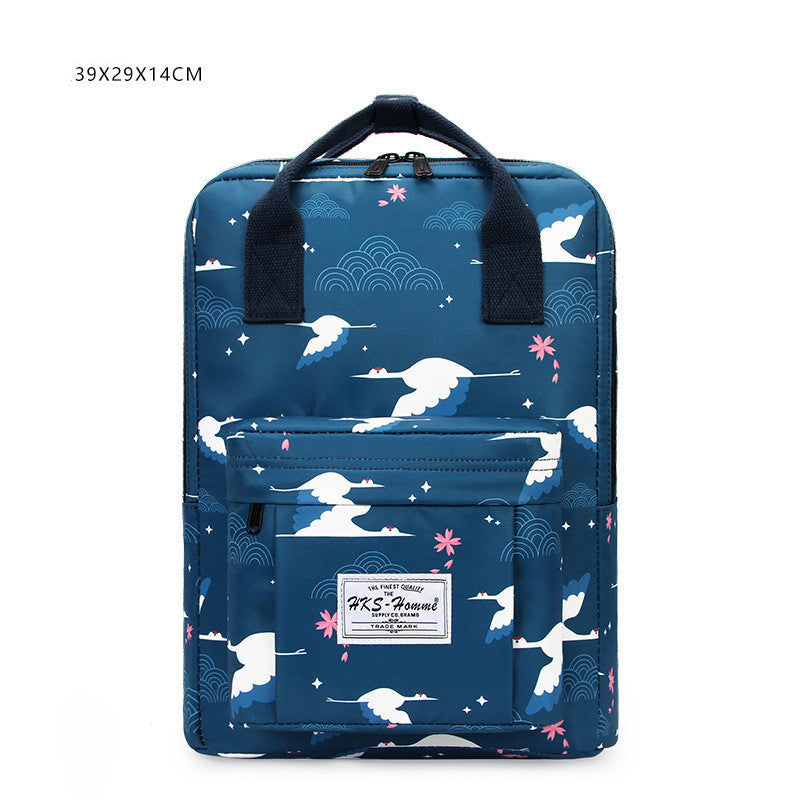 Printed Backpack For Women Computer Backpack For Men