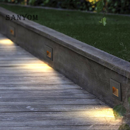 LED Outdoor Waterproof Footlight Step Light