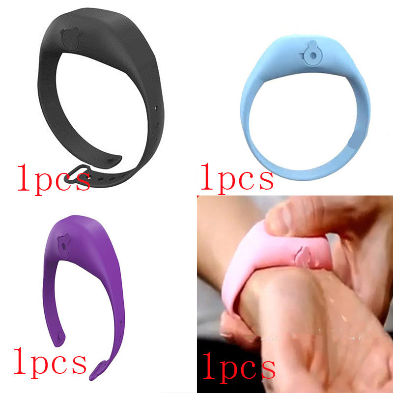 Hand Sanitizer Disinfectant Silicone Bracelet