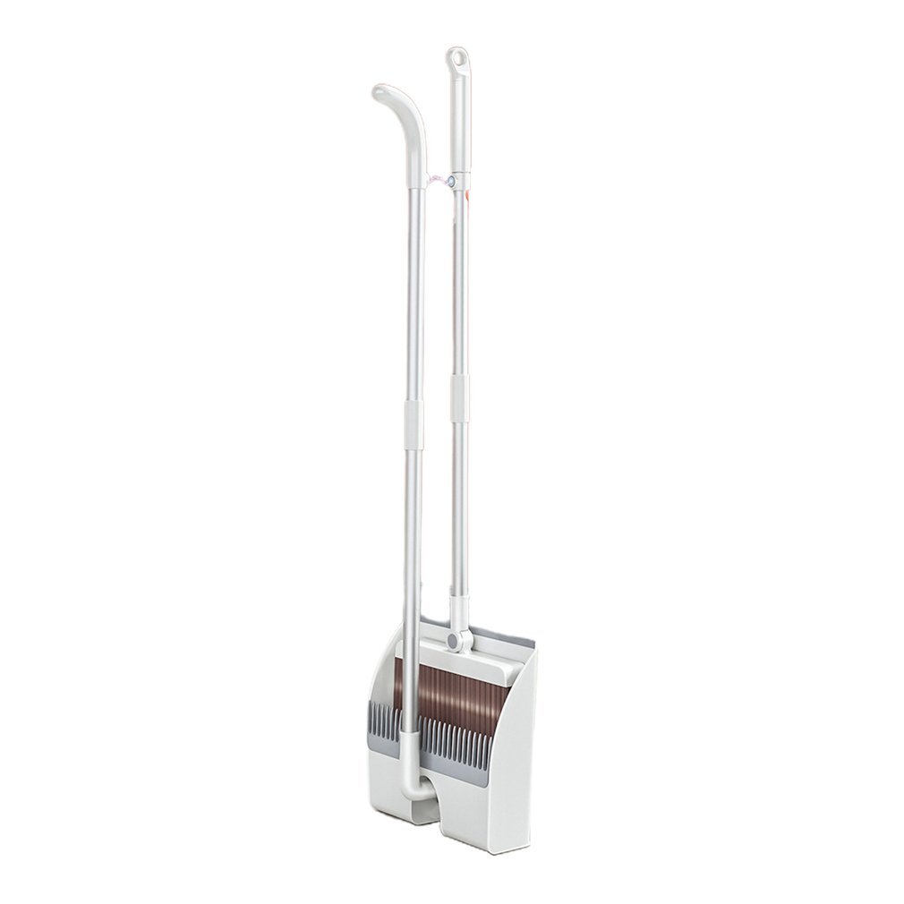 Magnetic broom and dustpan set