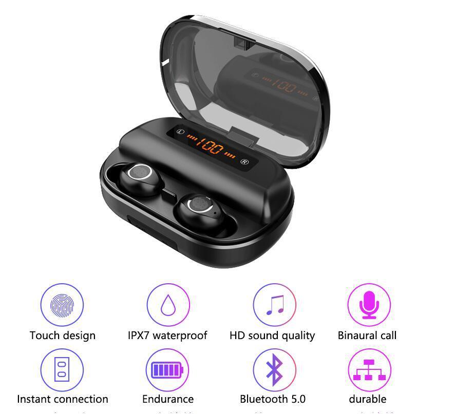 Wireless bluetooth headset