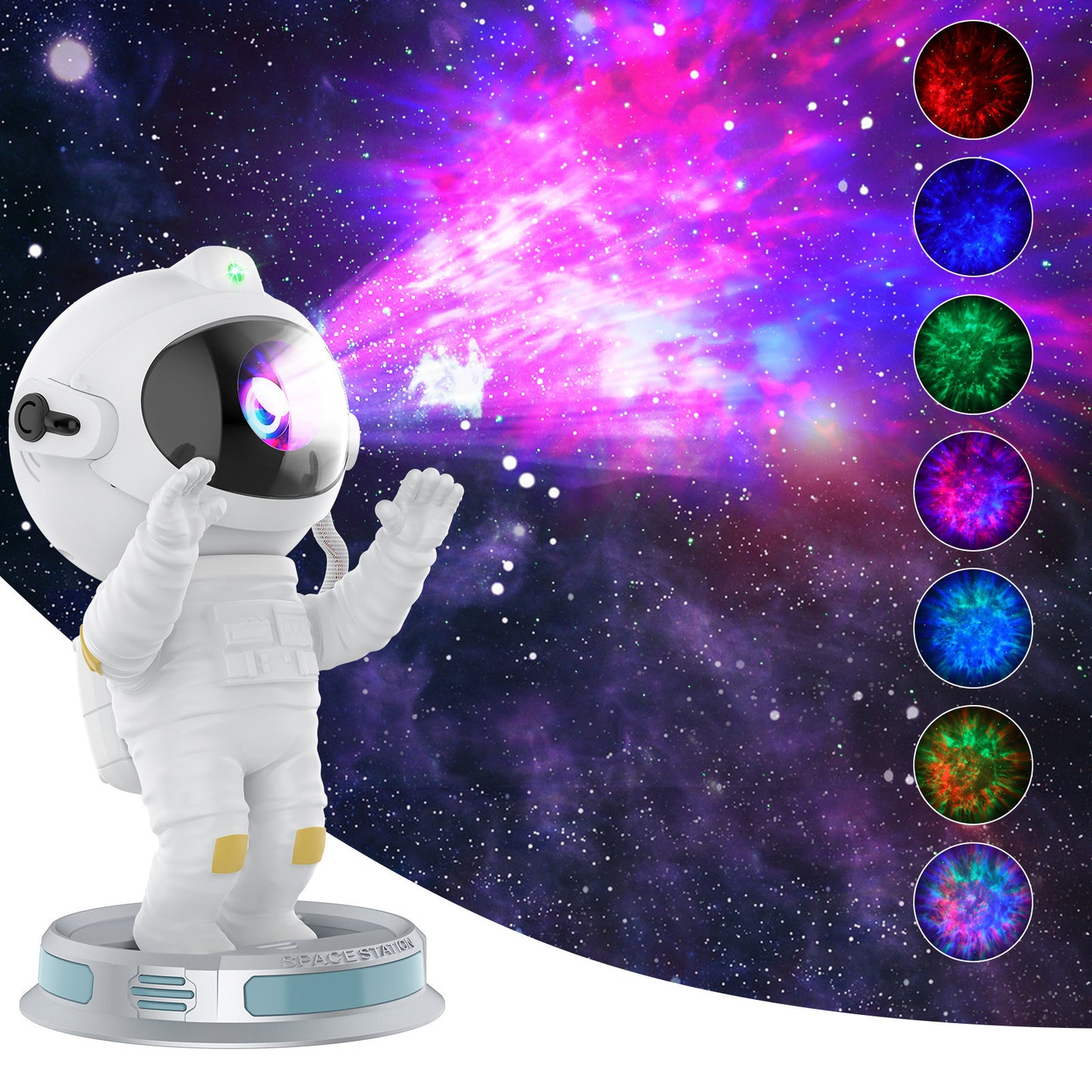 Astronaut Starlight Projection Lamp Northern Lights Projector