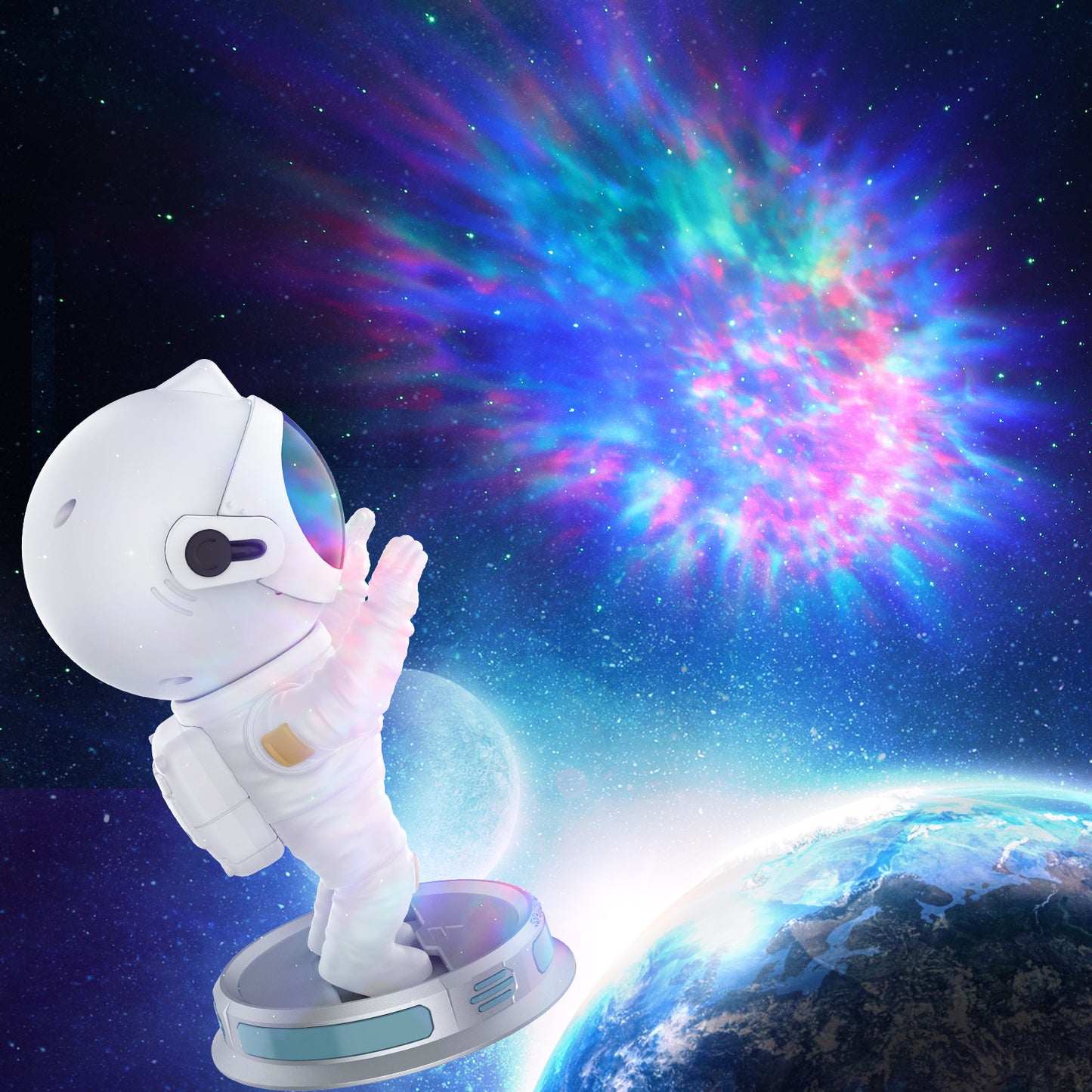 Astronaut Starlight Projection Lamp Northern Lights Projector